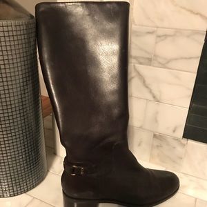 Etienne Aigner tall brown boots 6.5M